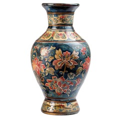 Vintage vase. Home Decor, interior design element. 