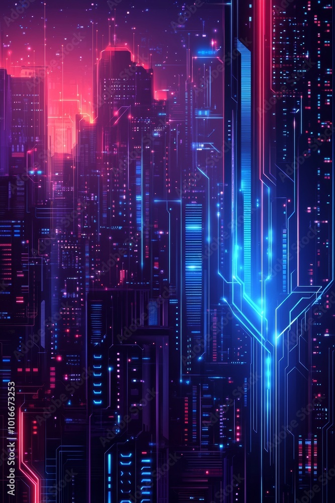 Poster a futuristic head-up display screen with digital data and information displays, featuring high-tech 