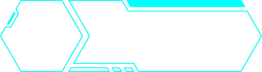 Blue control panel abstract modern technology futuristic interface hud