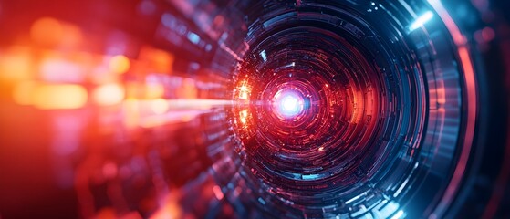 Futuristic Nuclear Fusion Plasma Powering the Promise of Clean Energy A Photographic Concept Showcasing the Potential of Fusion Power as a Transformative and Eco Friendly Energy Solution for the