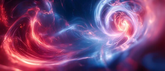 Obraz premium Visualizing the containment fields and technology that holds plasma in place during hydrogen fusion a photographic concept showcasing the innovation and power of nuclear fusion energy