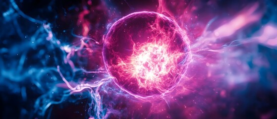 Visualizing the Byproducts of Successful Plasma Fusion Reactions in a Photography Concept   Depicting the Helium Production and Energy Released in the Fusion Process