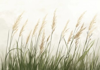 Grass in Wind.