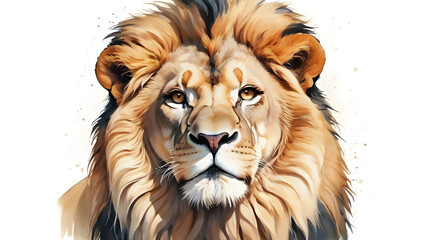 lion head isolated