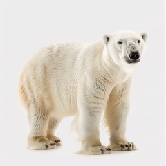 Polar Bear isolated on transparent background 