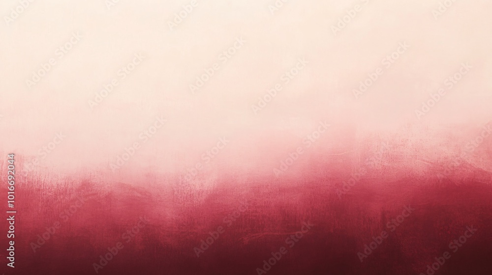 Poster abstract gradient background blending soft beige and deep burgundy tones, ideal for artistic project