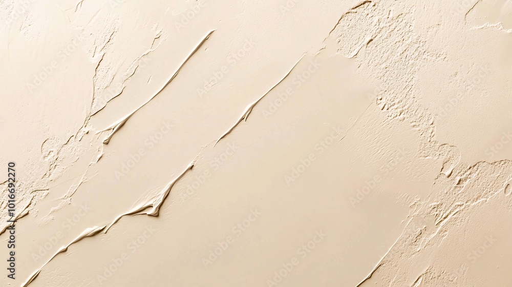 Poster A smooth beige textured background ideal for various design applications and print projects, enhancing creativity and visual appeal.