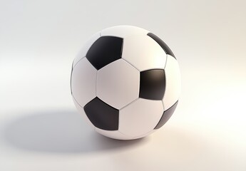 Soccer Ball Isolated.