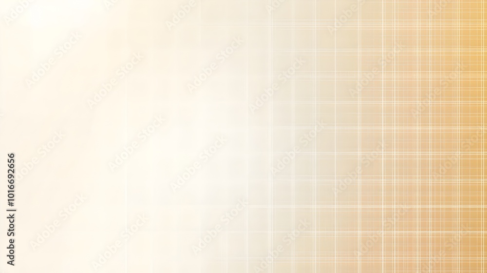 Aufkleber neutral beige gradient with subtle grid background for calm and professional visuals