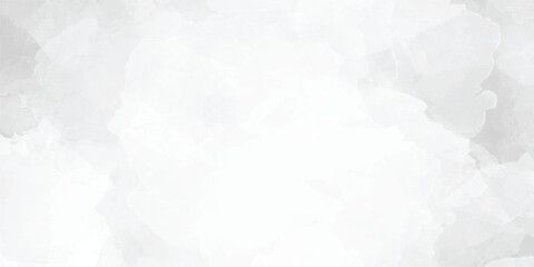 Watercolor background, art abstract surface grey watercolor painting textured design, Close up of a white smoky abstract.