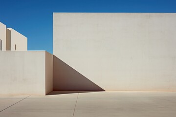 Large building wall at school in daytime architecture outdoors concrete.