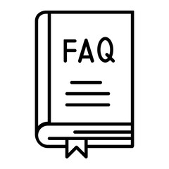 book of faq icon