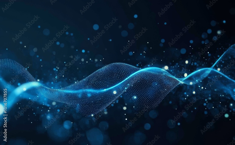 Aufkleber design background abstract digits innovation concept of a hud