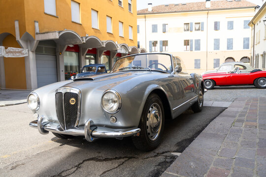  Lancia Aurelia B24 convertible car.