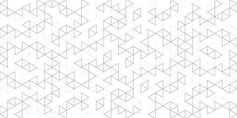 Abstract vector background with a seamless geometric pattern of simple triangle shapes. Stylish vector texture