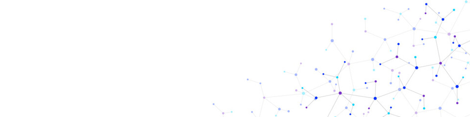 Molecular structure and genetic engineering, molecules DNA, neural network, scientific research. Abstract background for innovation technology, science, healthcare, and medicine
