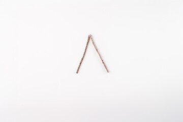 process of making a star from twigs or small branches, a hanging decoration, festive occasion. rustic and simple design, DIY, instruction,