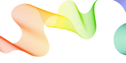 Abstract backdrop with wave gradient lines adobe illustration.