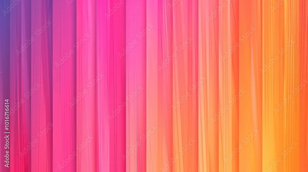 Canvas Prints vibrant abstract gradient, a captivating blend of orange grain and soft pink noise, creating an imme