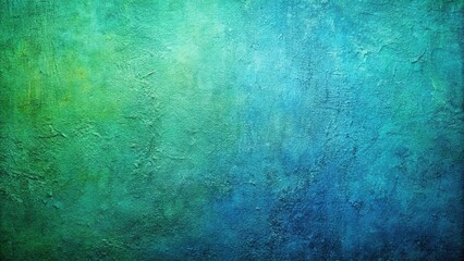 Obraz premium Abstract blue green background with texture