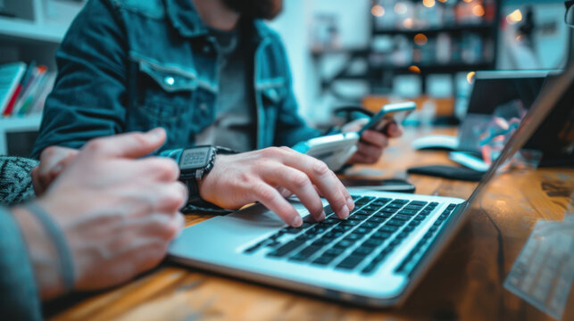 A tech team developing customized e-commerce solutions to optimize payment processing, inventory management, and customer service for online stores. - Powered by Adobe