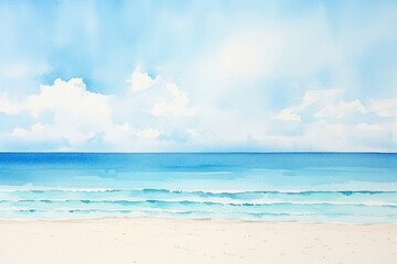 Beach outdoors horizon nature.