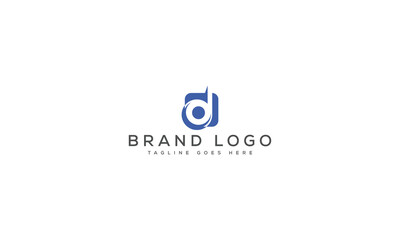 letter D logo design vector template design for brand.