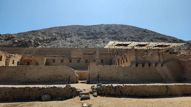 TAMBO COLORADO. INCA ARCHAEOLOGICAL COMPLEX. HISTORY OF THE INCA CIVILIZATION.