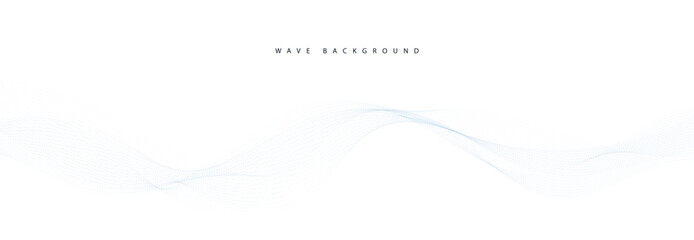 abstract blue wave background