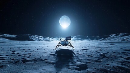 Precision landing of spacecraft on an icy moon, detailed surface features, Aerospace Engineering, extraterrestrial missions