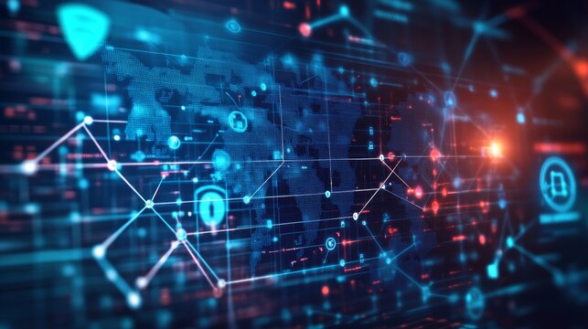 Double exposure Healthcare business growth graph with global health network connection service on virtual screen. Medical technology and tourism, telemedicine, virtual hospital, healthcare and medicin - Powered by Adobe