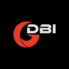 DBI letter logo design for your brand or company business. company logo ,rand, initial, finance logo, technology ,tech , marketing, fashion, education, industry, sport etc