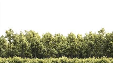 Real maple forest background outdoors woodland.