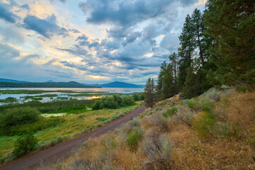 View of Klamath Lake from Eagle Ridge County Park, Oregon. © Patrick Jennings
