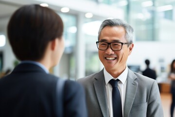 Meeting office adult togetherness.