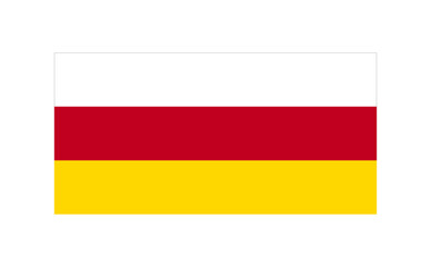 Flag of South Ossetia or North Ossetia