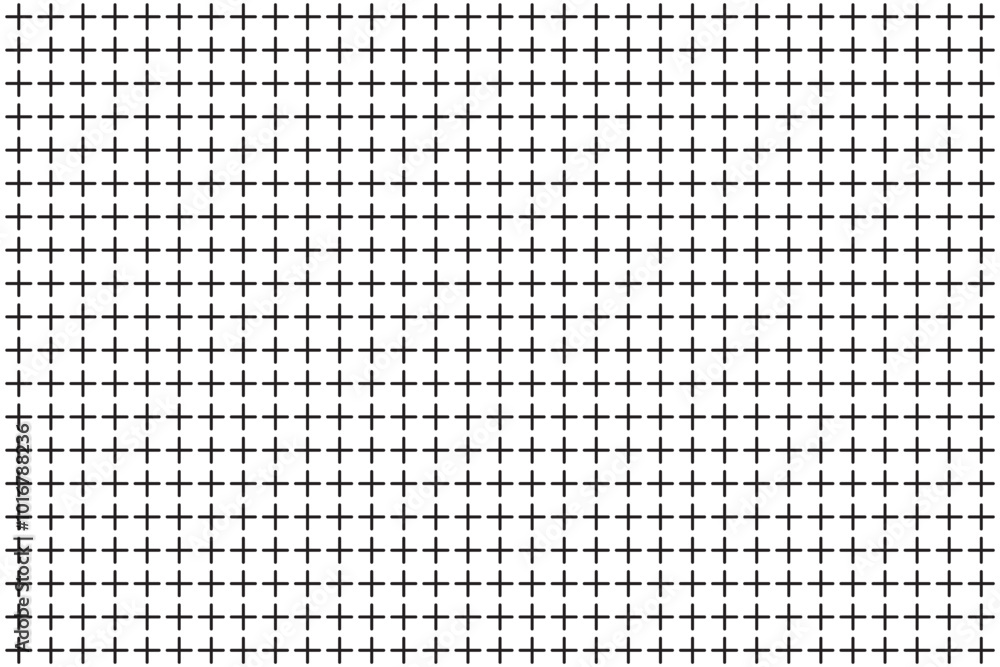 Poster cross pattern with plus sign. mathematics geometry background . seamless cross