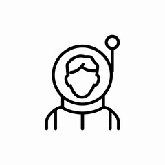 space explorer icon sign vector