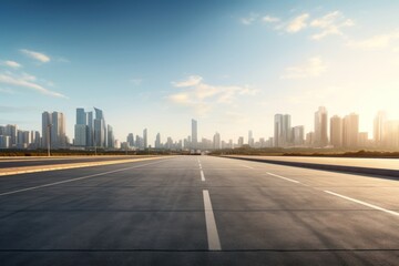 Road city architecture landscape.