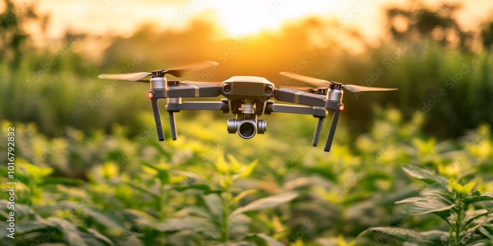 Poster delve into the fascinating ways in which drones significantly enhance farming efficiency through met