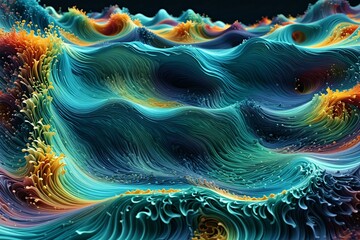 Obraz premium abstract fibrous structure background texture