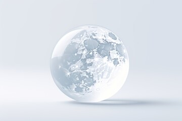 Obraz premium Moon sphere planet globe.