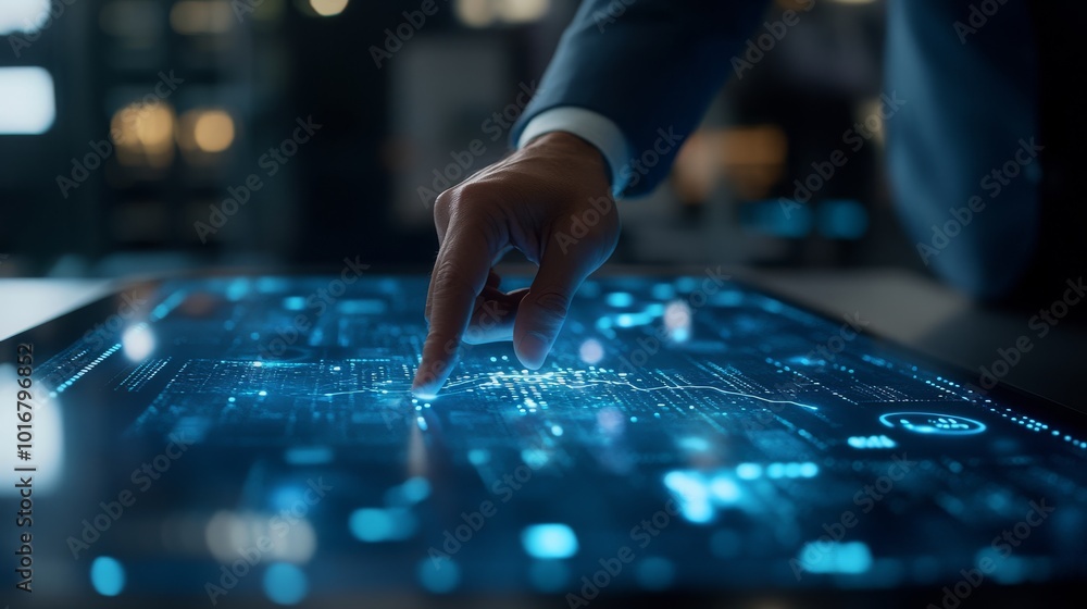 Poster a skilled and dedicated professional is actively exploring and experimenting with innovative technol