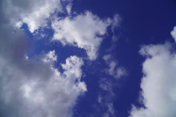 Blue Sky with Clouds