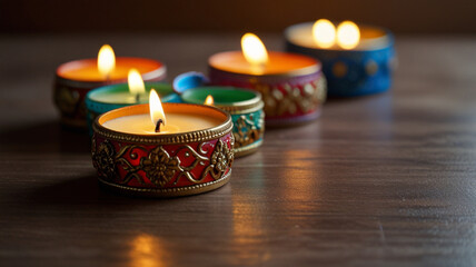 Decorative Candles for Diwali Celebrations