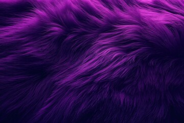 Luxurious purple fur texture for creative design and background inspiration.