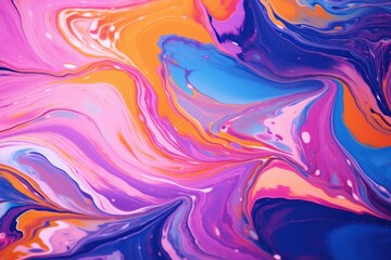 Fototapeta premium Colorful abstract painting background backgrounds pattern purple.