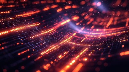 Obraz premium Abstract Digital Network