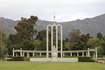 Obraz premium Mémorial aux Huguenots - Franschhoek