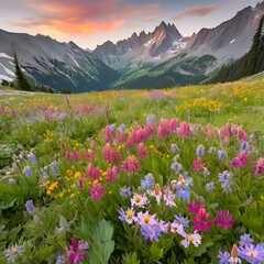 Obraz premium Stunning Scenery View Photo: Nature Landscapes, Mountains, Beaches, and Forests for High-Quality Visual Projects